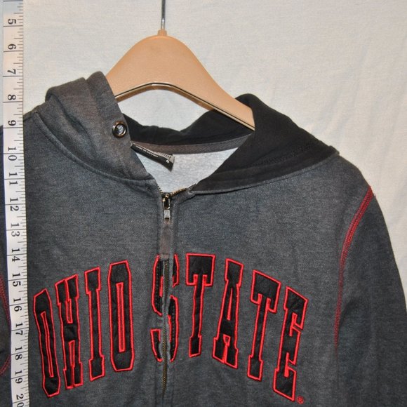 Mens Ohio State Zip up hoodie - Picture 4 of 4